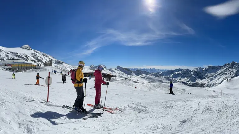 A scenic view of a landscape