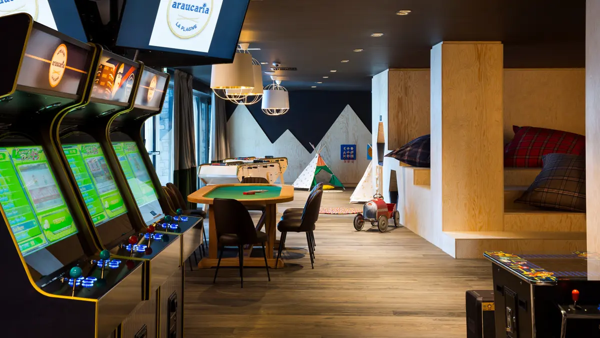 Araucaria Hotel Spa Plagne Centre La Plagne Games Area