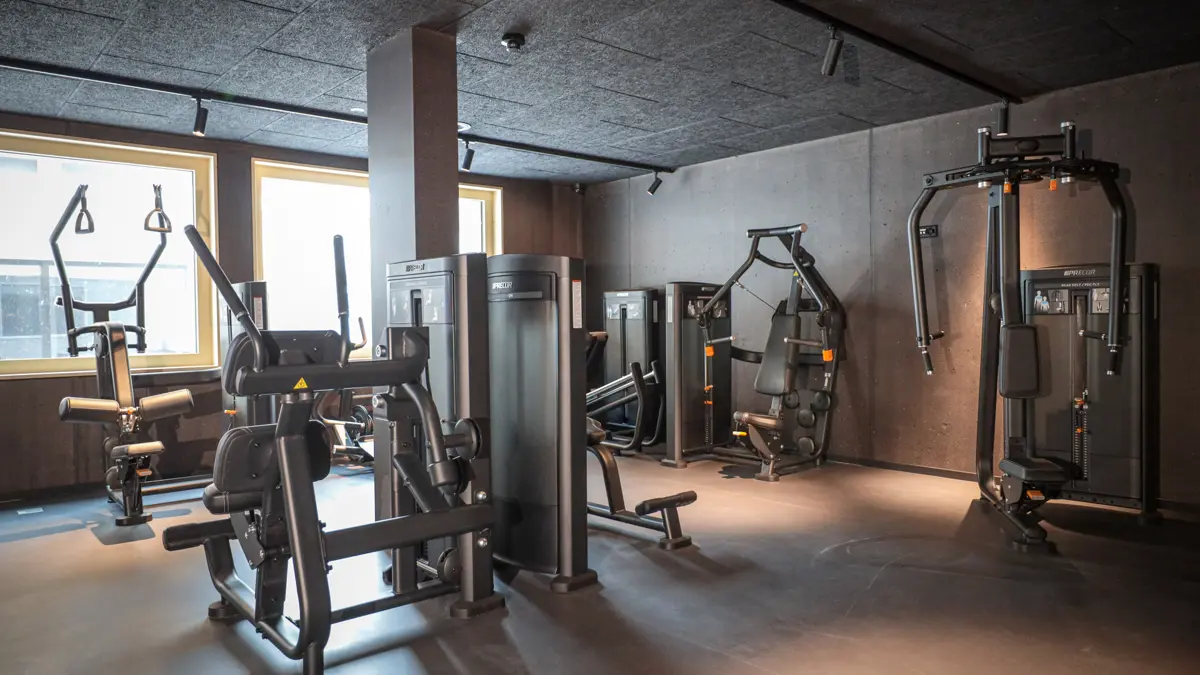 Revier Mountain Lodge Saas Fee Fitness Room