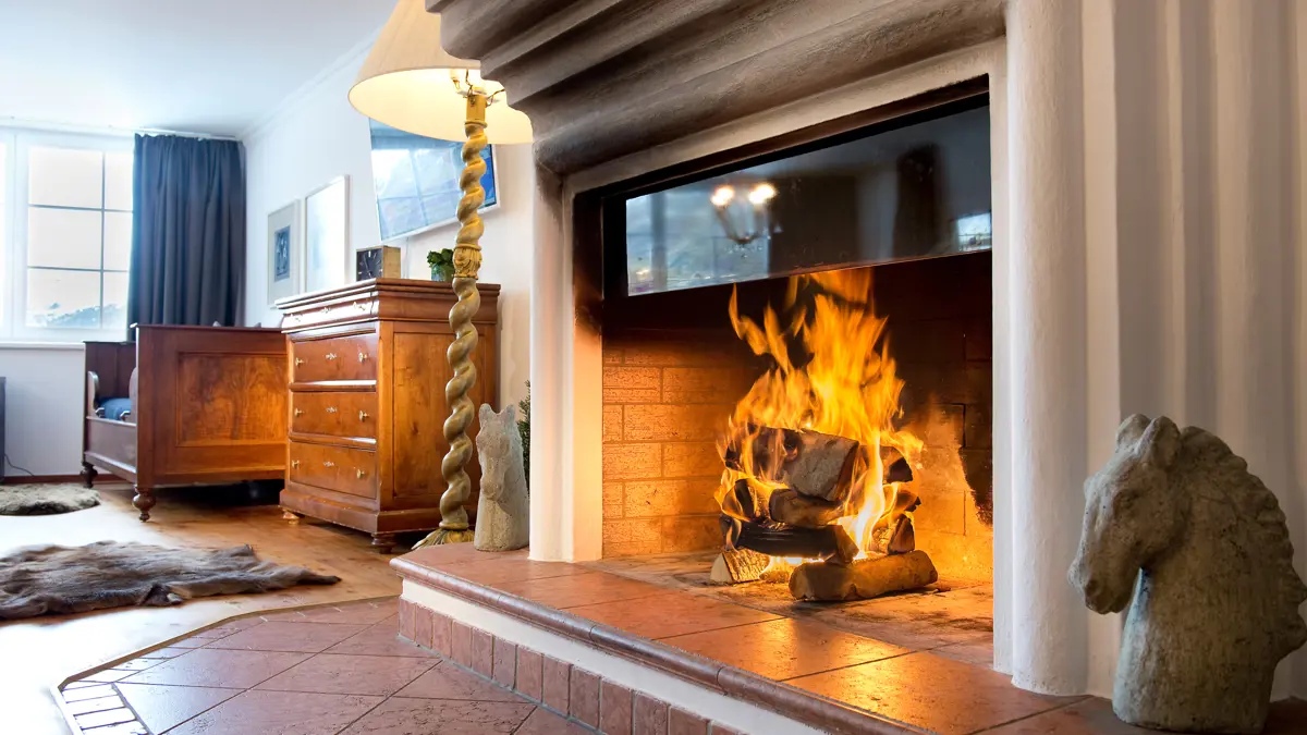 Hotel Bergwelt Obergurgl Fireplace