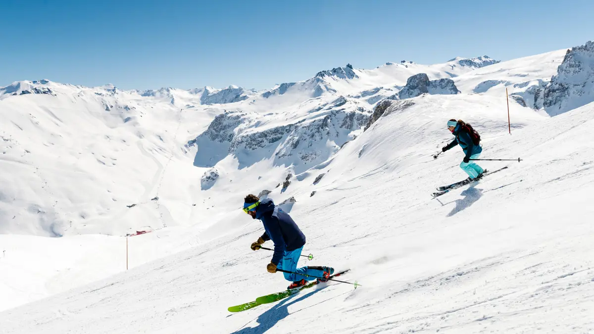 Tignes Tignes Val D'isere Tignes Skiers Greg Mistral