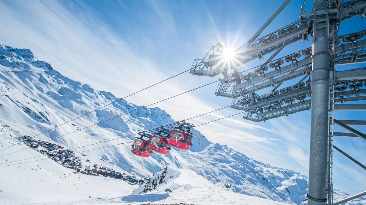 Val Thorens Three Valleys Gondola