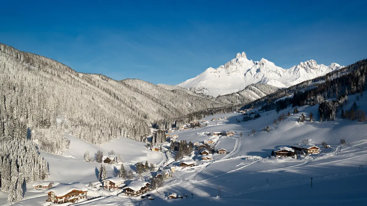 Filzmoos Austria Ski Resort Snow