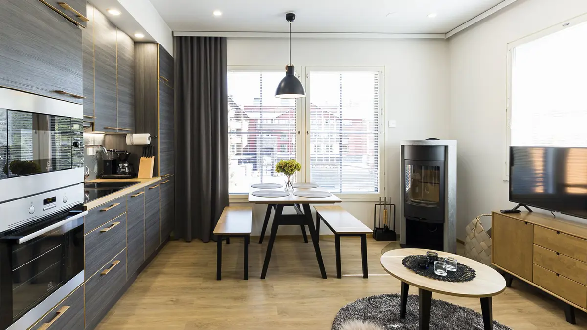 Sirius And Orion Apartments Levi Orion 6 Kitchen