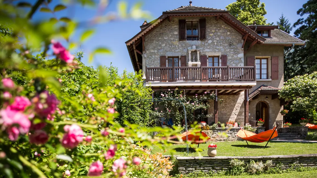 Hotel Le Cottage Lake Annecy Hotel Exterior Gardens