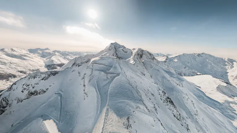 A scenic view of a landscape