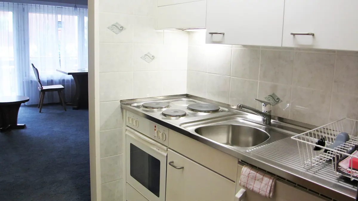 Allalin Apartments Saas Fee Studi Kitchen