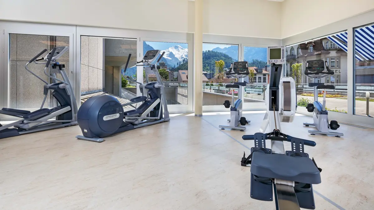 Hotel Metropole Interlaken Fitness Area