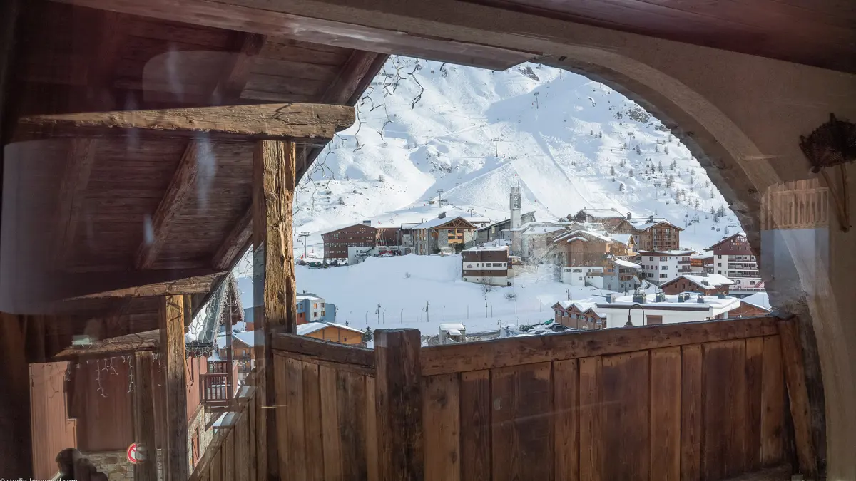 Village Montana Hotel Tignes Balcony View