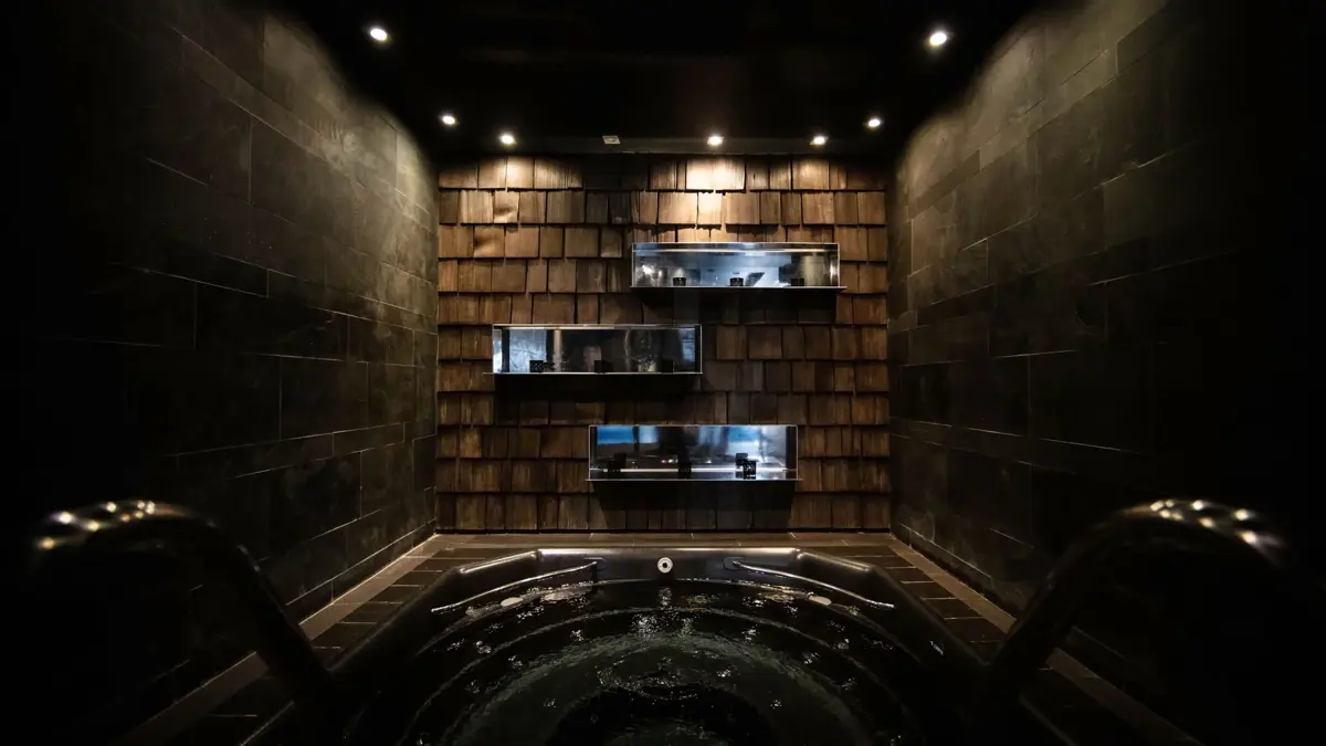 Hotel Avenue Lodge Val d'Isere wellness area