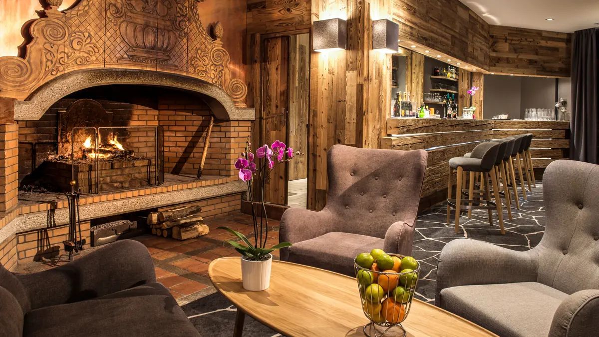 Hotel Pic Blanc Alpedhuez Bar Lounge