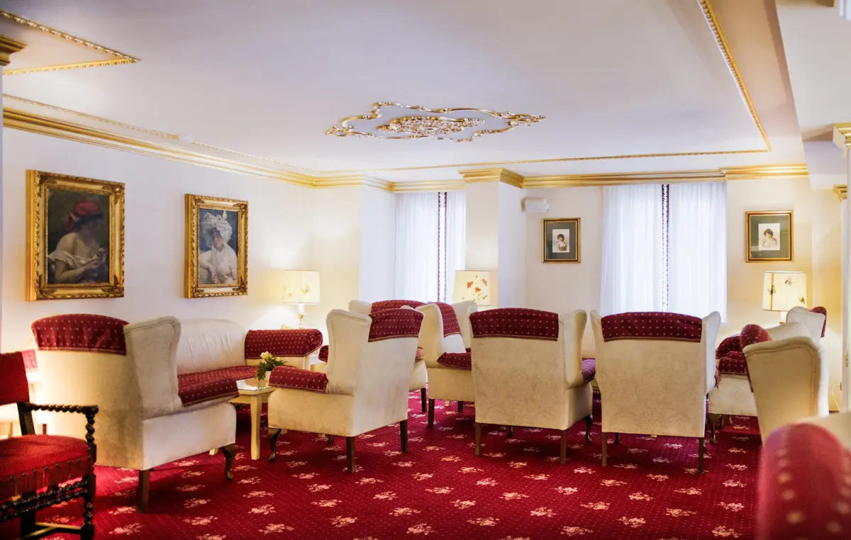 Hotel Milan au Lac, Stresa, Lake Maggiore, Lounge