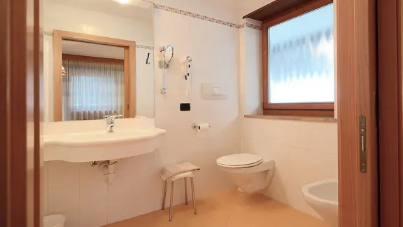 Austrian twin bathroom