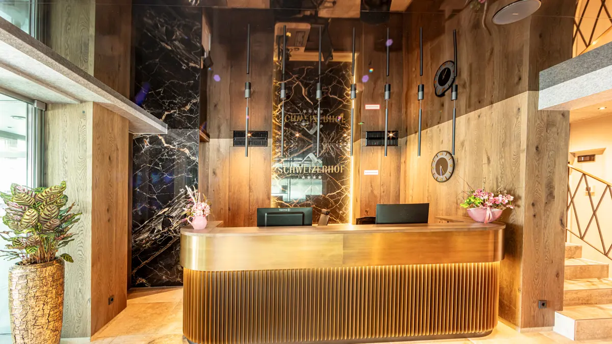 Aktivhotel Schweizerhof Kitzbuhel Reception