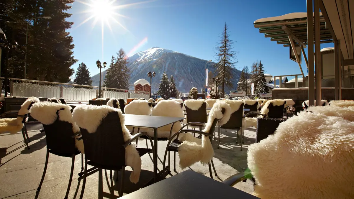 Hotel Seehof Davos Outdoor Terrace