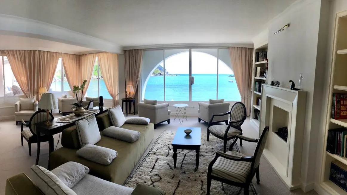 Hotel Miramare Liguria Lounge With Sea Views2