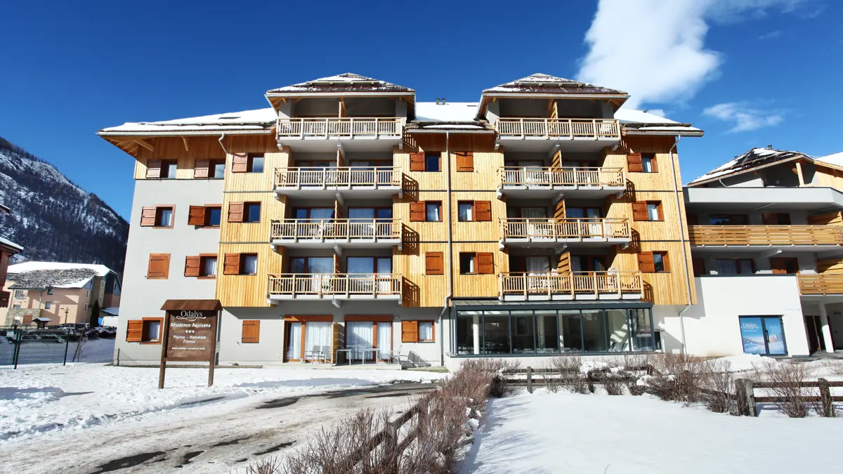 Résidence Aquisana Apartments Serre Chevalier Exterior 3