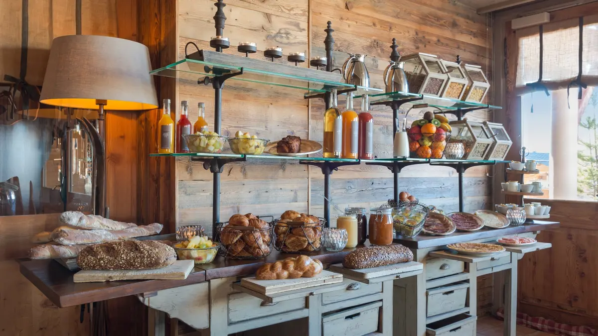 Hotel Chamois D'or Alpe D'huez Breakfast Buffet