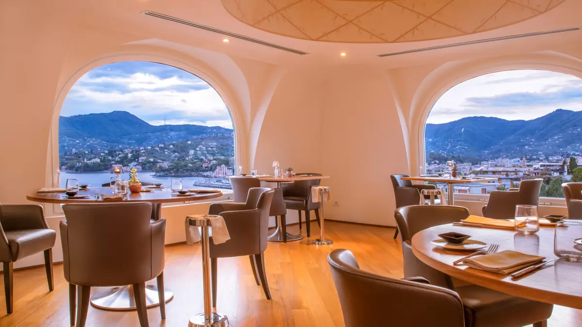 Grand Hotel Bristol, Rapallo, Liguria, Le Cupole Restaurant