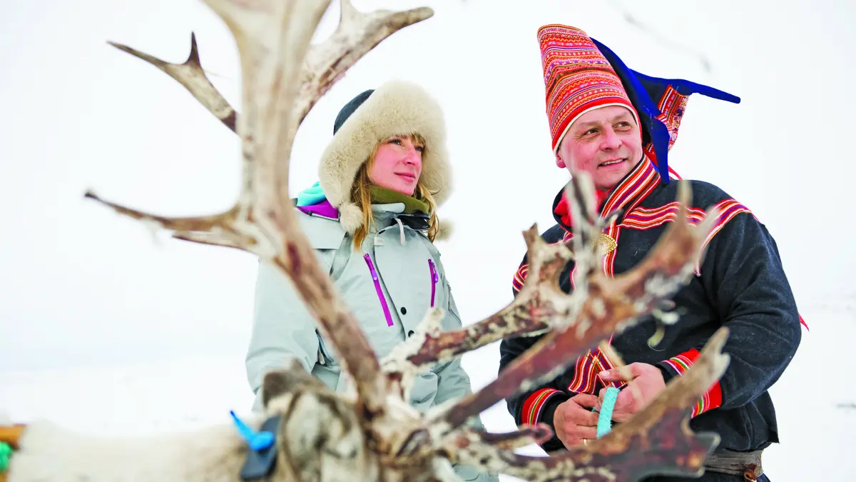 Finland Lapland Traditional Sami People