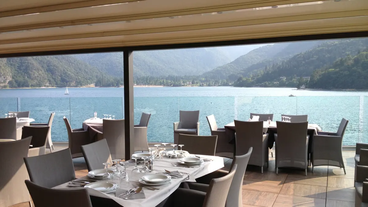 Hotel Mezzolago, Lake Ledro, Terrace with Lake Views