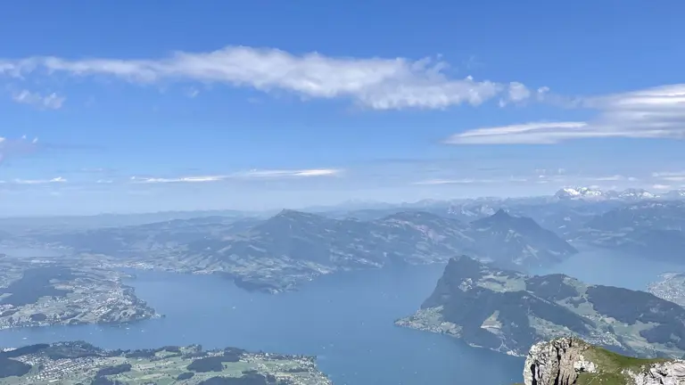 A scenic view of a landscape