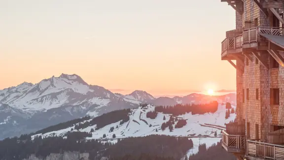L'amara Apartments Avoriaz Sunset