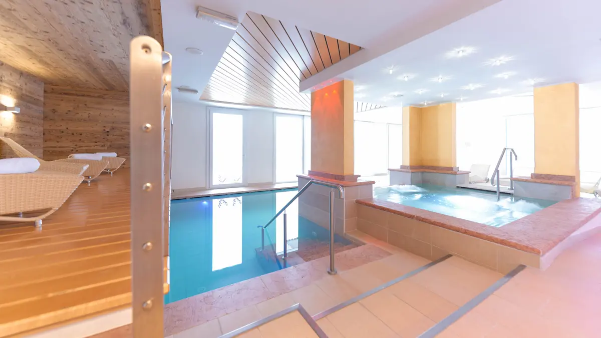 Italy, Madonna Di Campiglio, Hotel Ideal, Swimming Pool