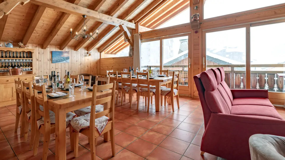 Chalet Marie Avoriaz Dining Area 2