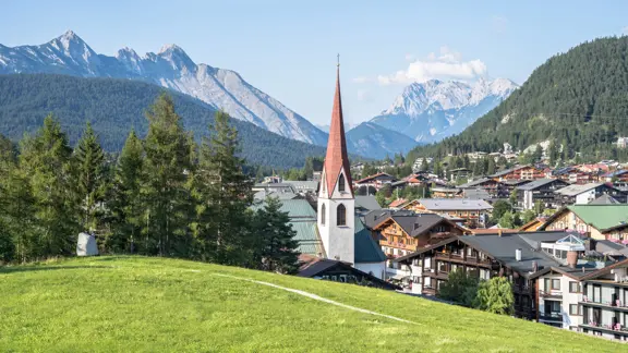 Seefeld village view ©Region Seefeld