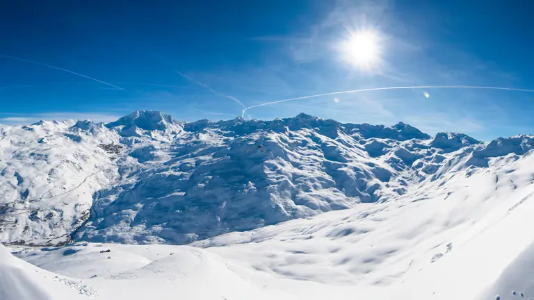 A scenic view of a landscape