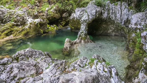 Lake Bohinj Mostnica Gorge