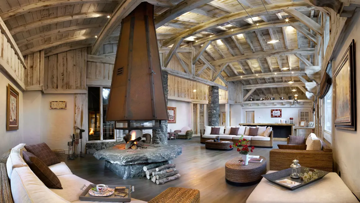 Le Hameau De Pierre Blanche Apartments Chamonix Residence Lounge 2