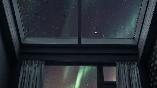 Hotel Ylläsrinne Deluxe Aurora Room Northern Lights