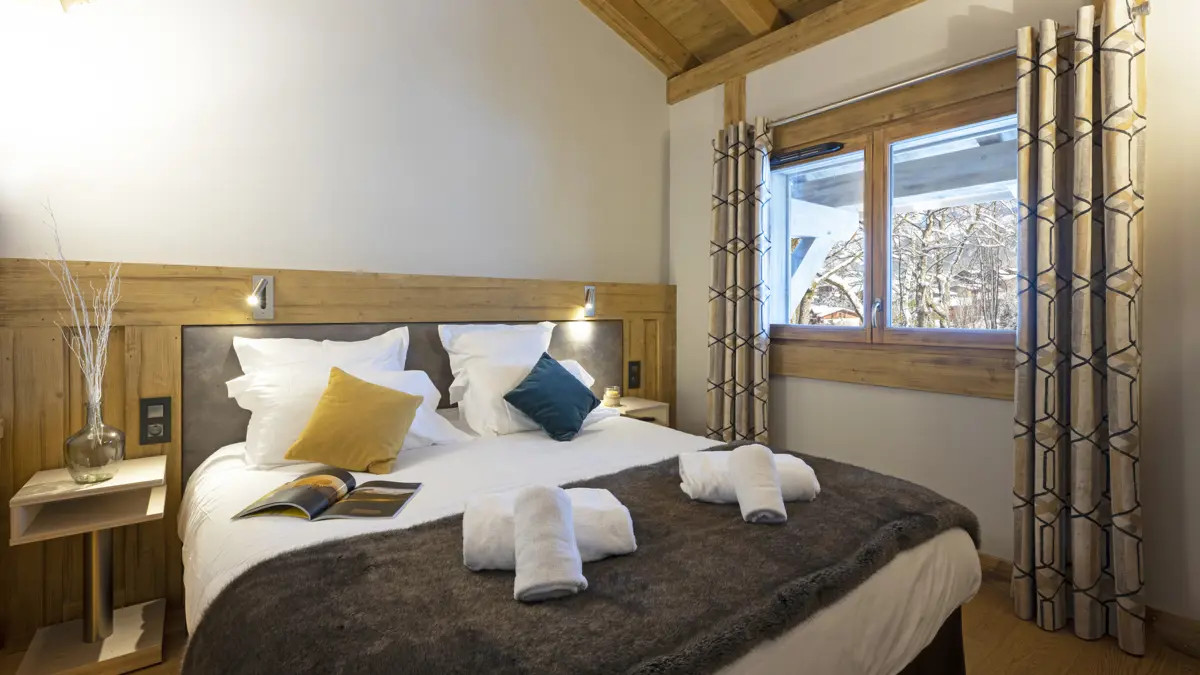 Residence Elena Chamonix One Bedroom Apartment Bedroom