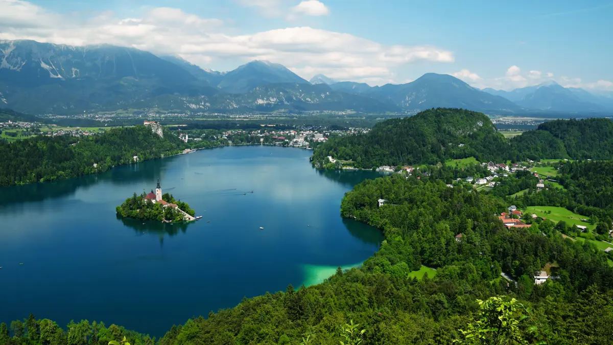 Lake Bled in Summer
