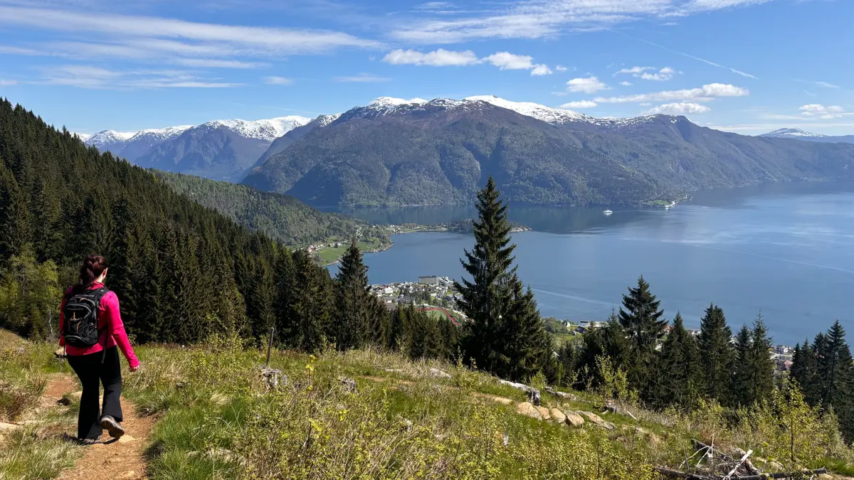 Orrabenken Descent Balestrand Norway