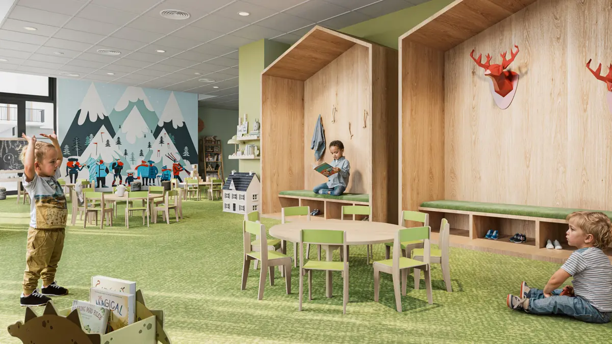 Residence Serra Neva Serre Chevalier Childrens Room