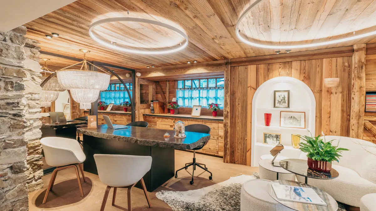 Hotel Chalet Mounier Les Deux Alpes Reception