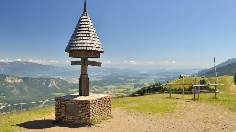 A scenic view of a landscape