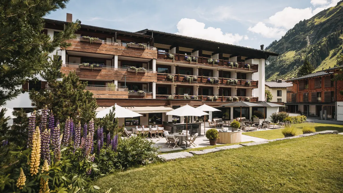 Hotel Der Berghof Lech Garden