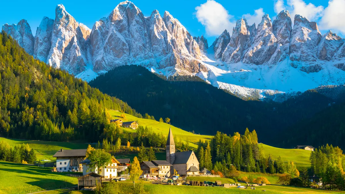 Dolomite Mountains Italy