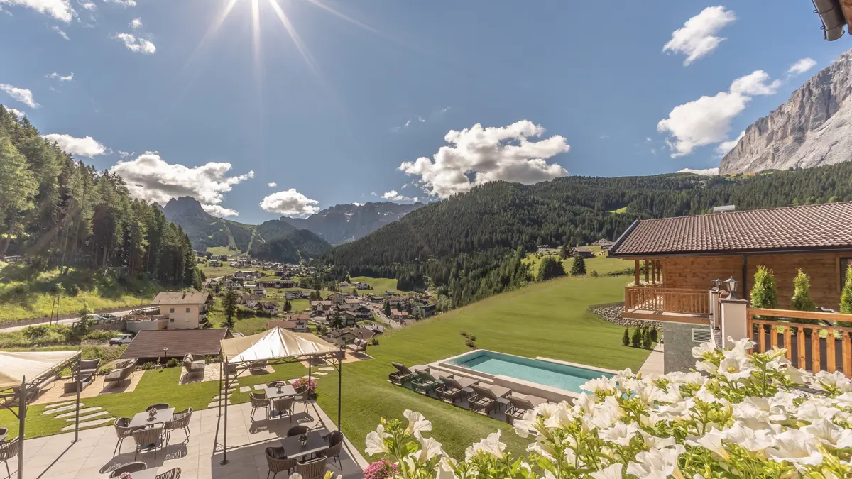 Inghams Italy Dolomites Selva Hotel Rodella View Of Selva