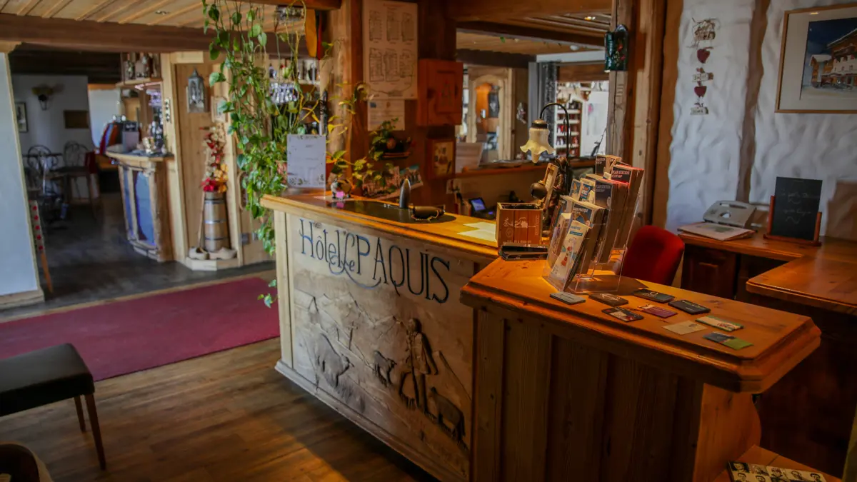 Hotel Le Paquis Tignes Reception