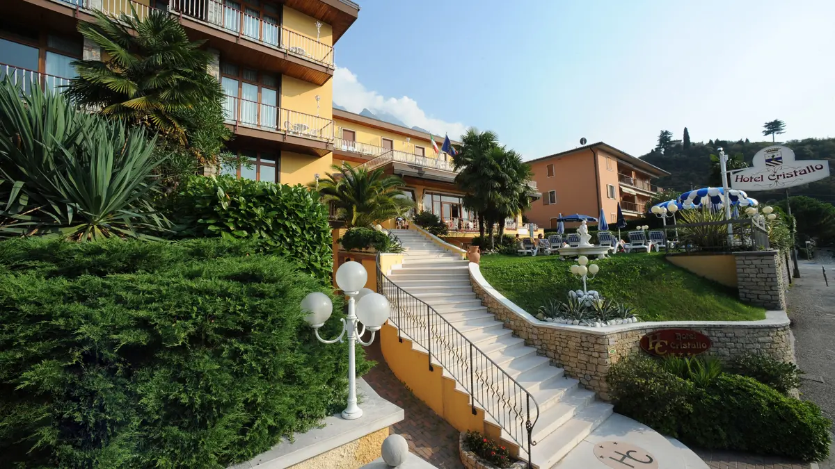 Hotel Cristallo, Malcesine, Lake Garda, Exterior