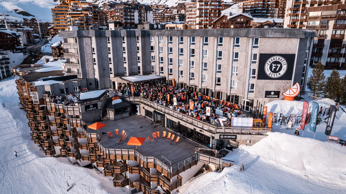 Hotel Fahrenheit Seven Val Thorens Terrace 2