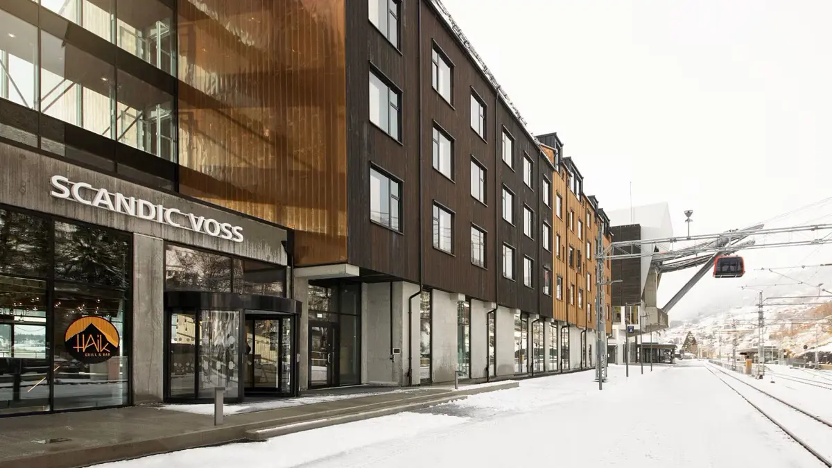 Hotel Scandic Voss Entrance Gondola