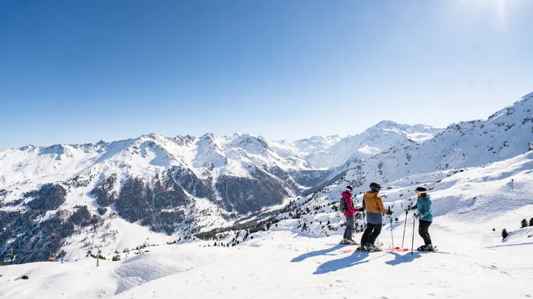 A scenic view of a landscape