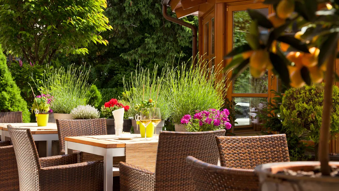 Hotel Tirolerhof Zell Am See Garden Terrace