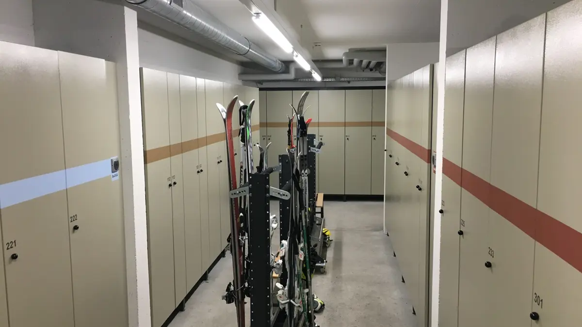 TITLIS Resort Engelberg .Ski Room